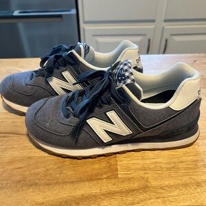 New Balance Womens Blue Sneakers